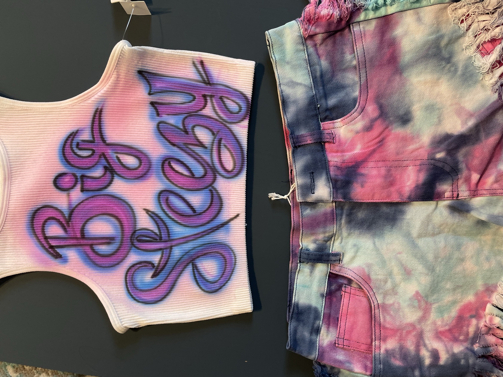 Custom airbrush work by Tina Cozart