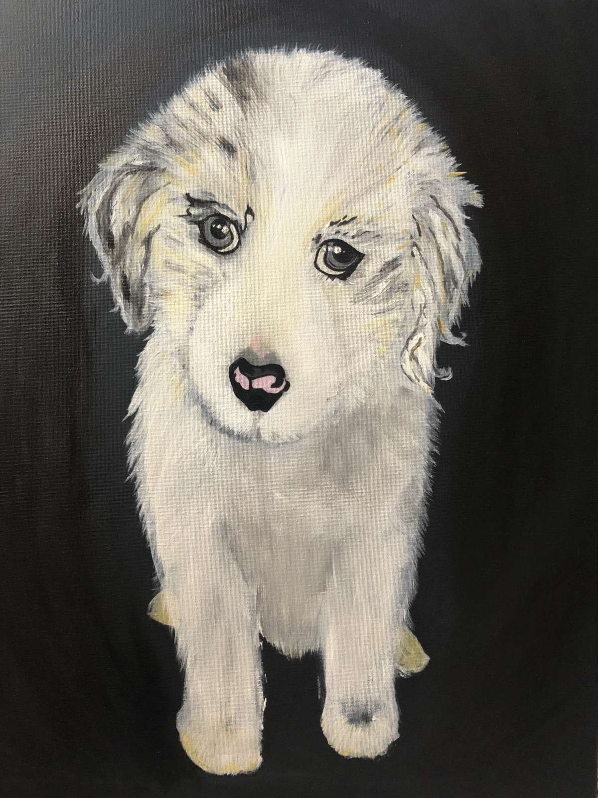 Companion — an original painting by Tina Cozart