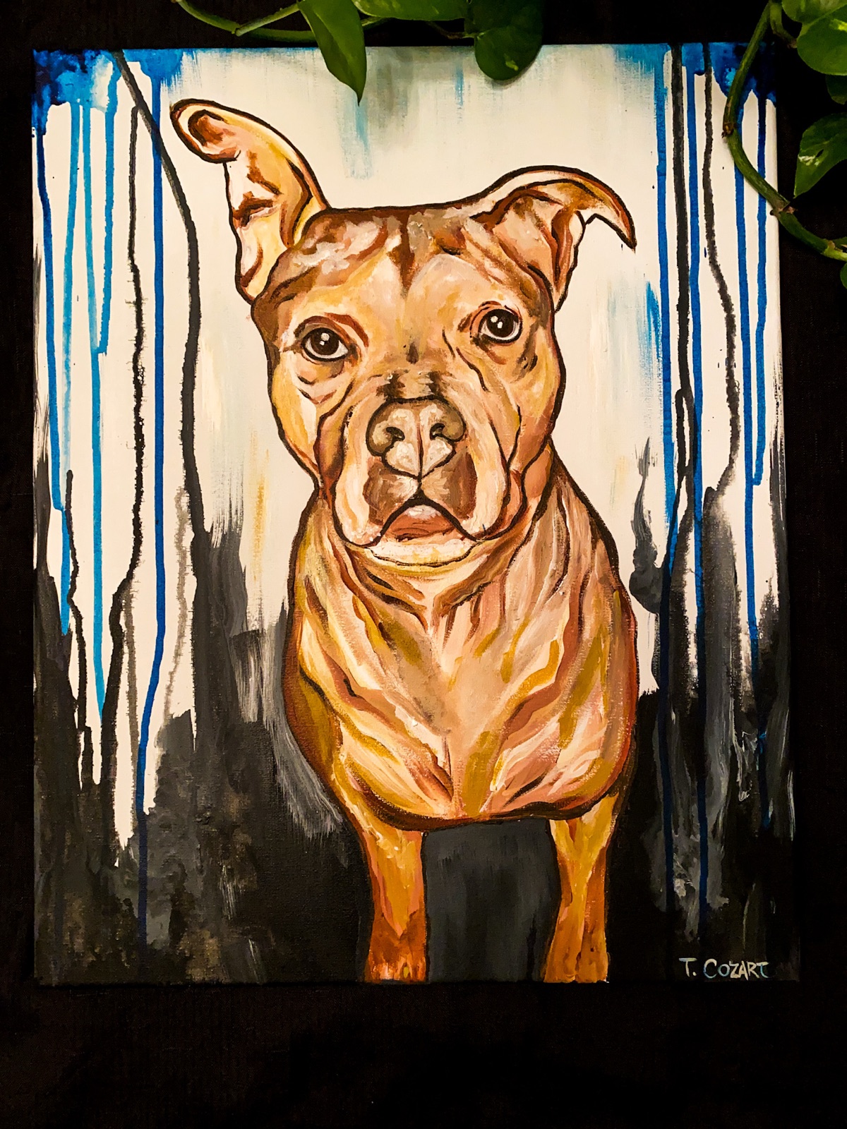 Loyal — an original painting by Tina Cozart
